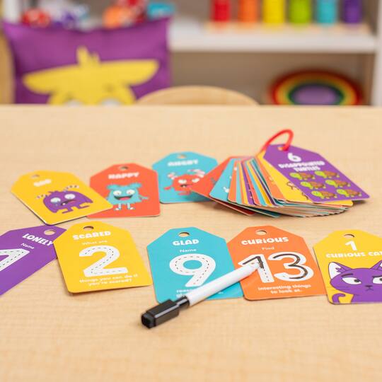 Emotions 123's Dry Erase Flash Cards Kit